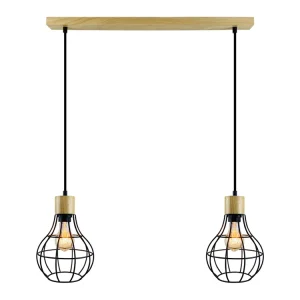 TY376 Indoor Dining Table Wooden Pendant
