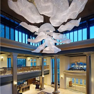 TY369 Engineering Crystal Glass LED Chandelier