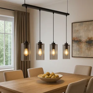 TY371 Modern 3-Light Glass Pendant Lamp