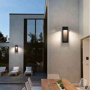 TY406 Waterproof Minimalist Geometric Outdoor Wall Light